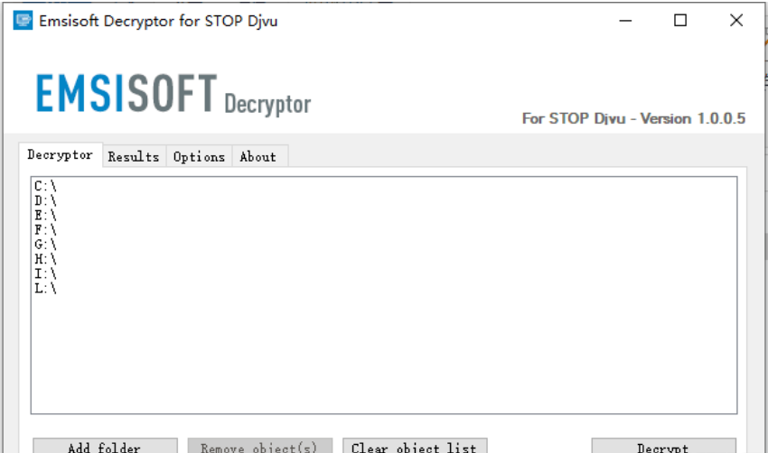 STOPDecrypter 1.0.0.5 主流病毒解密器！