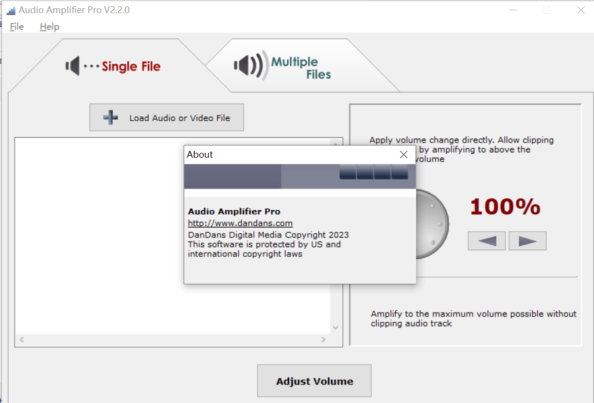 音频音量放大工具Audio Amplifier Pro V2.2.0